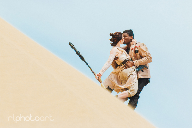 Cosplay by The Real Finn & Rey | Photo by Robert Lance Montgomery